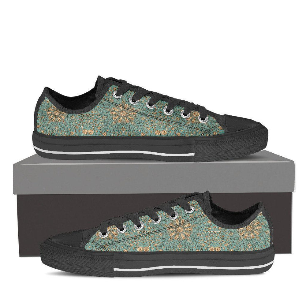 Peaceful Mandala Low Top