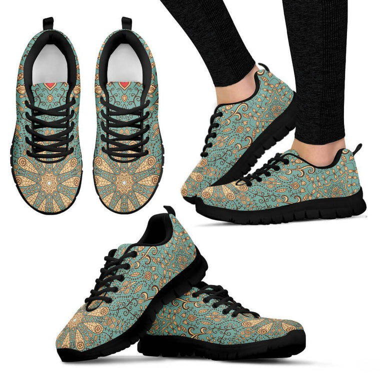 Peaceful Mandala Sneakers