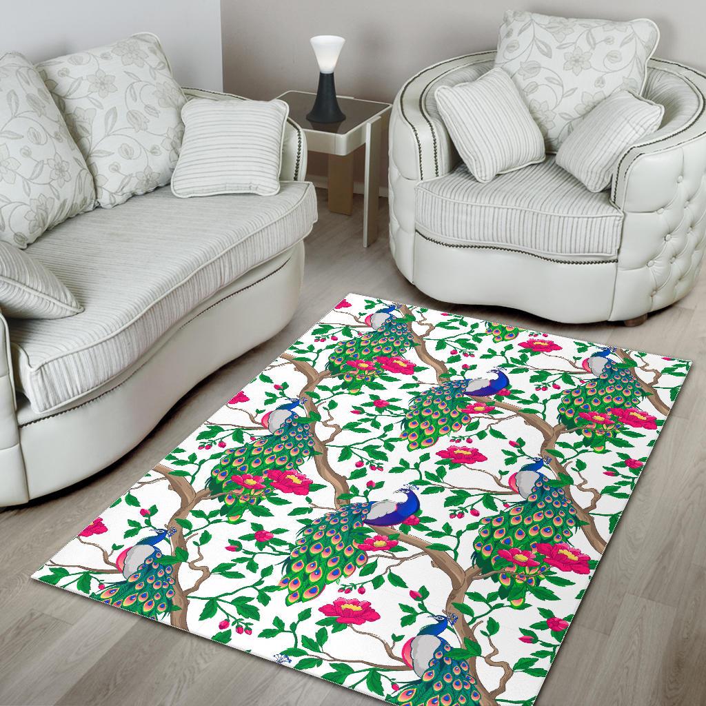 Peacock Area Rug