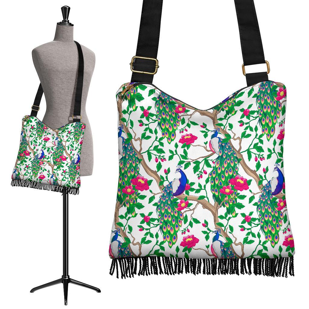 Peacock Crossbody Bag