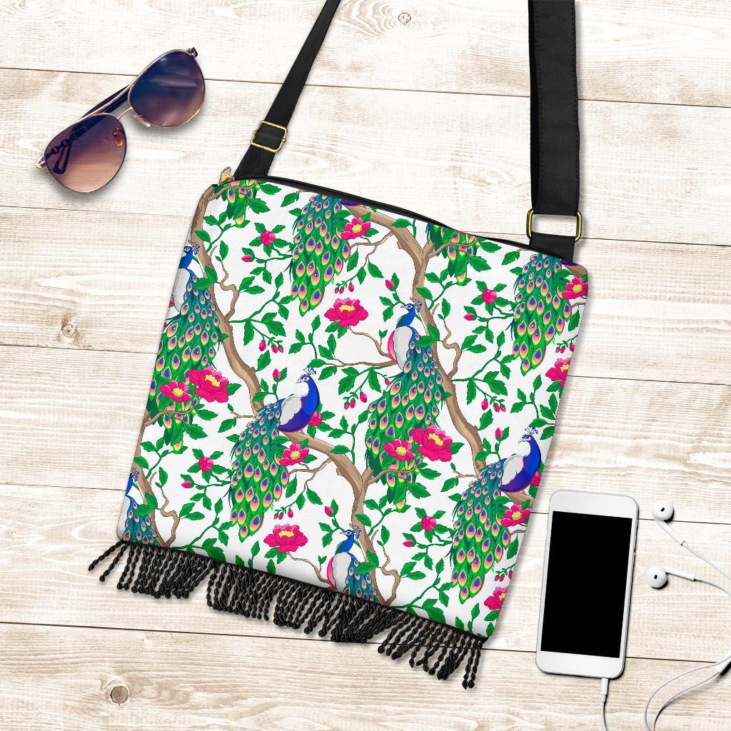 Peacock Crossbody Bag