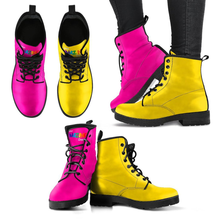 Pink and Yellow