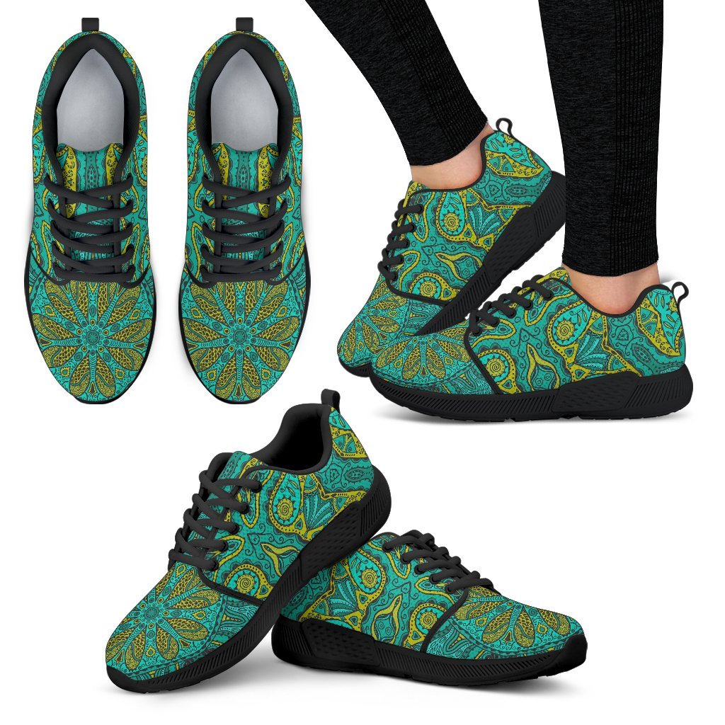 Power Mandala Women's Athletic Sneakers