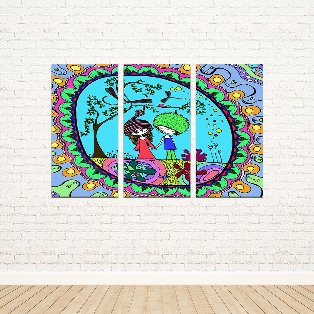 Pure Love 3 Piece Wall Art