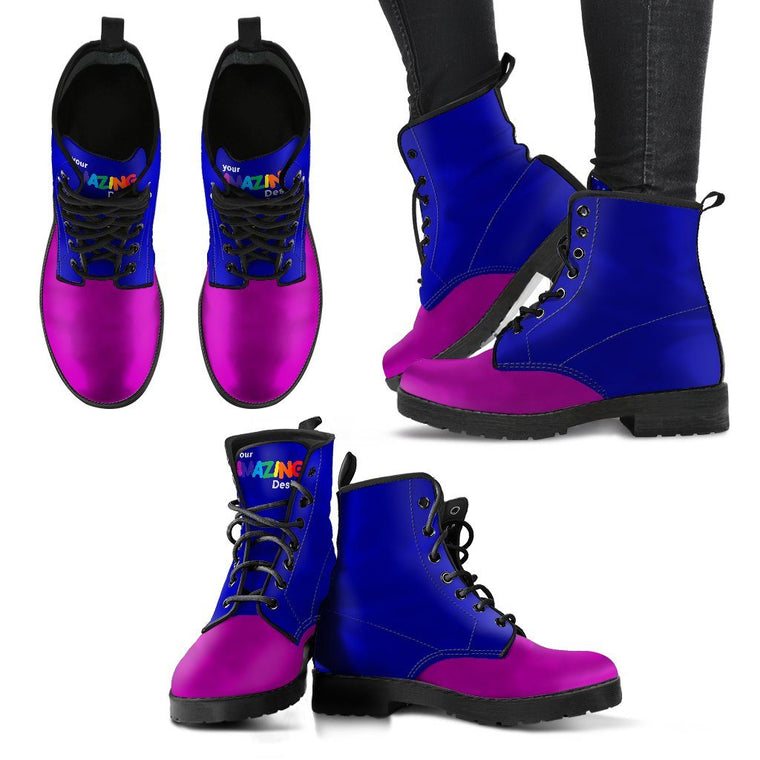 Purple and Blue