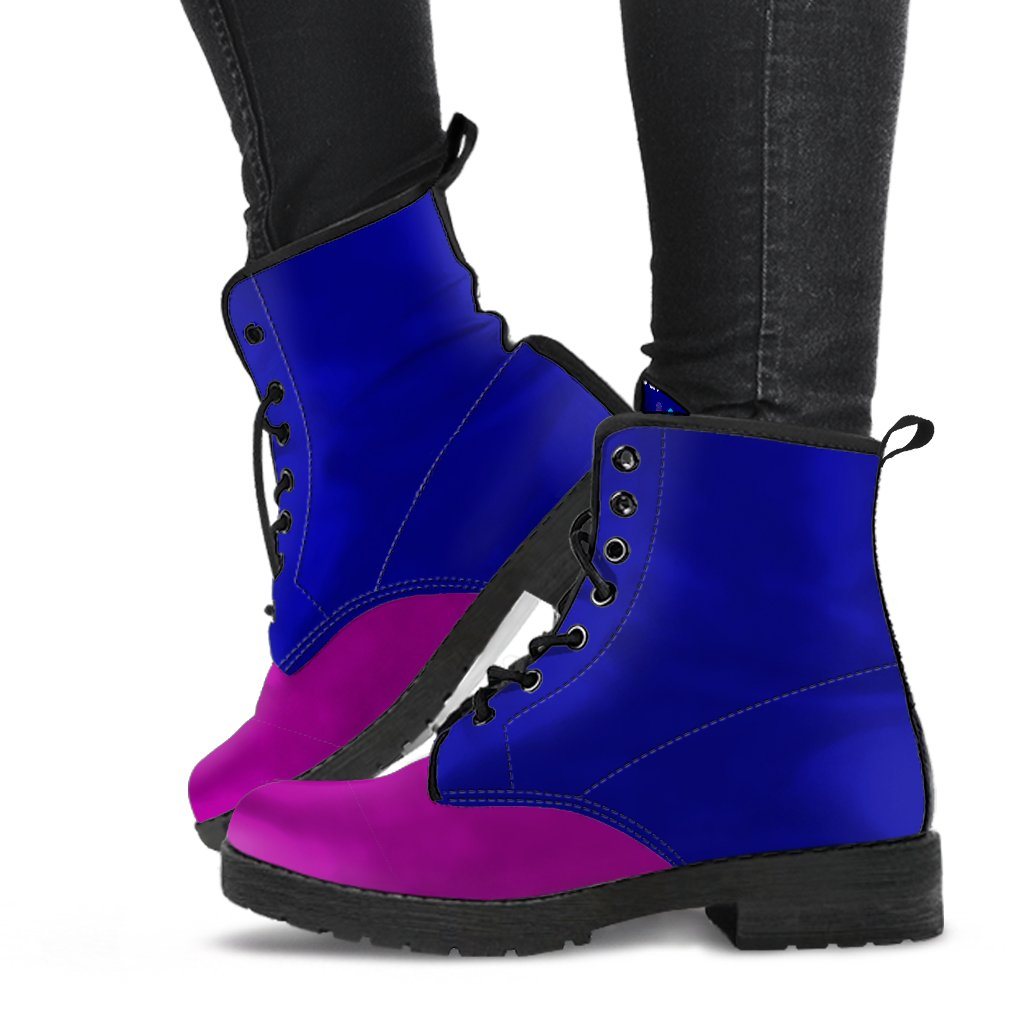 Purple and Blue