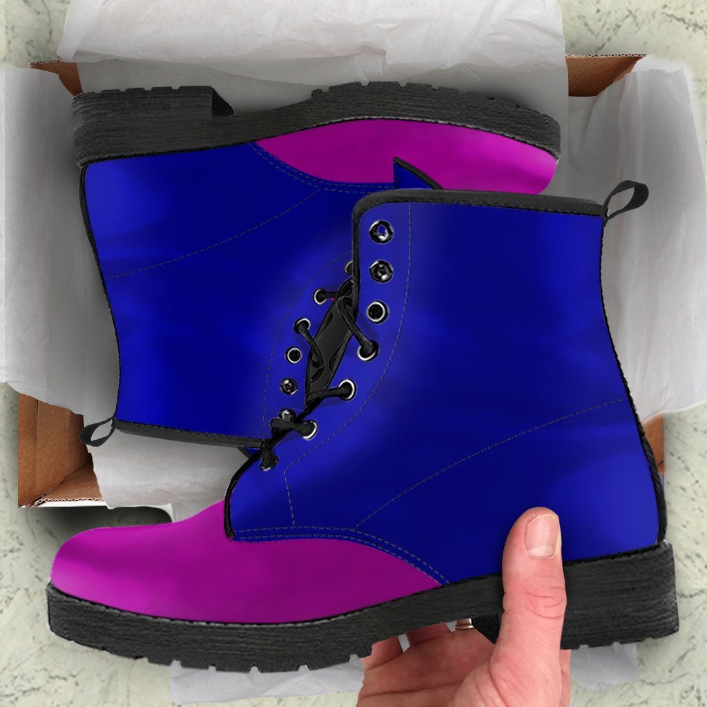 Purple and Blue