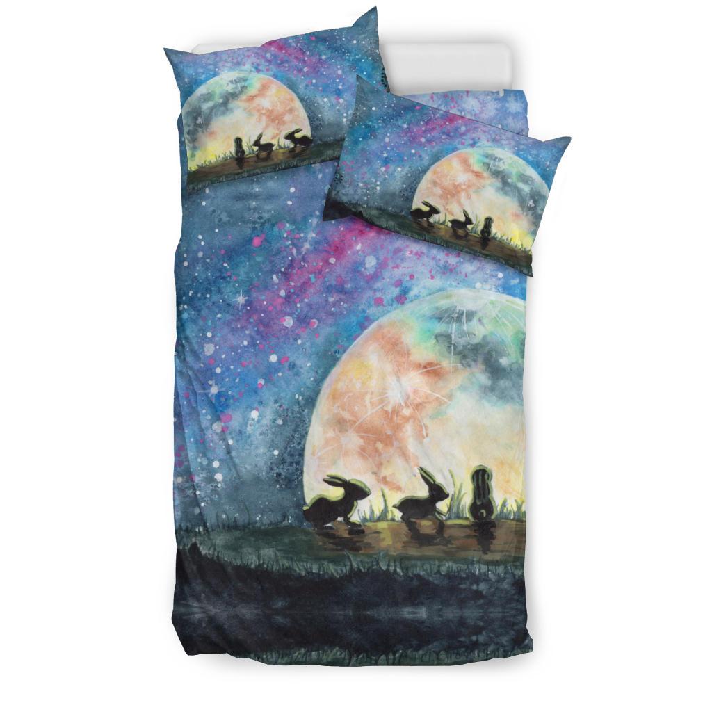 Rabbit Moon Bedding Set