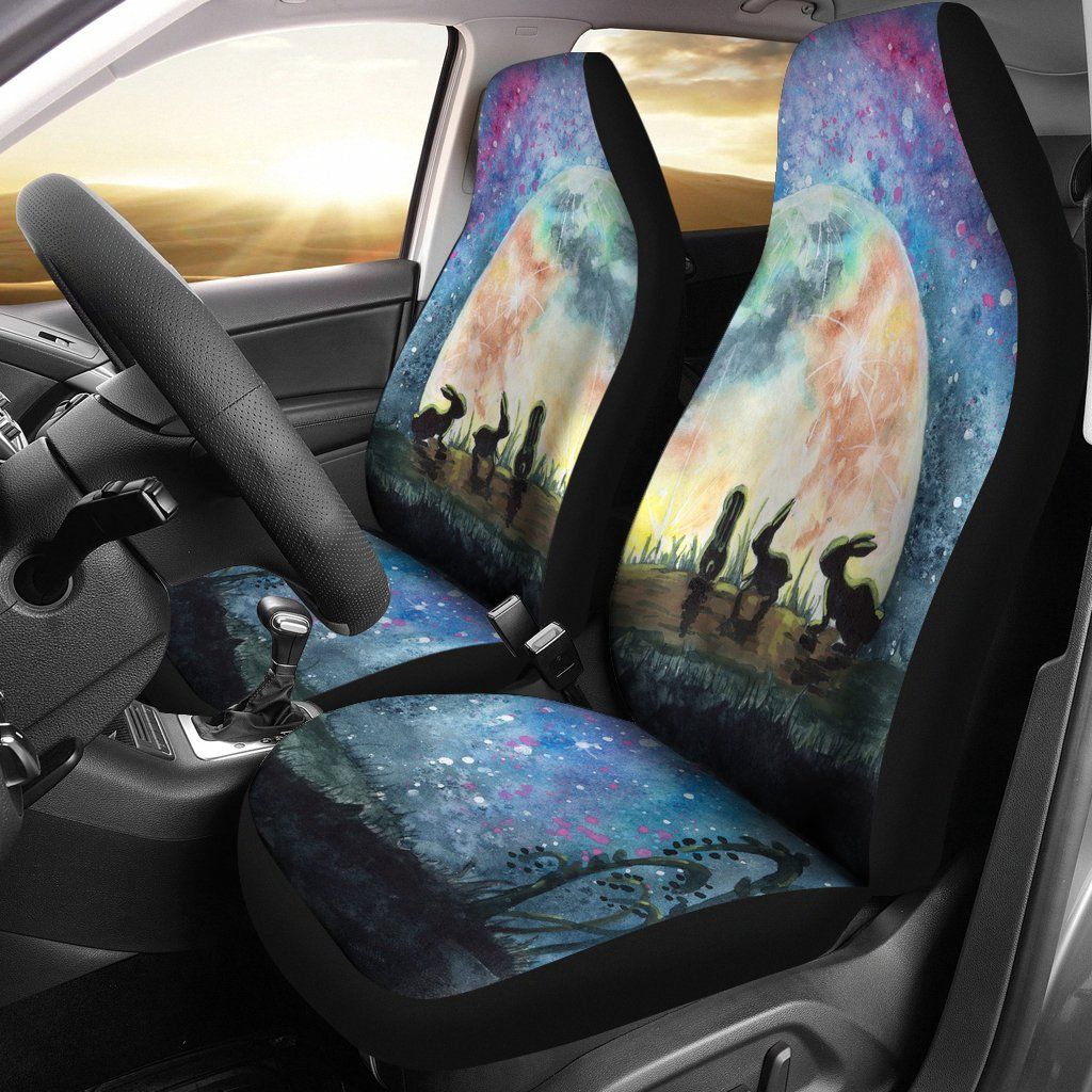 Rabbit Moon Car Seat Covers