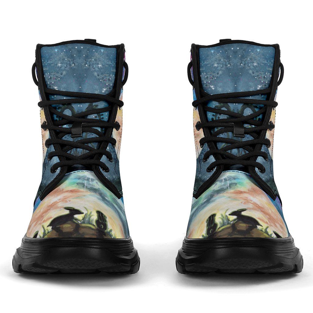 Rabbit Moon Chunky Boots