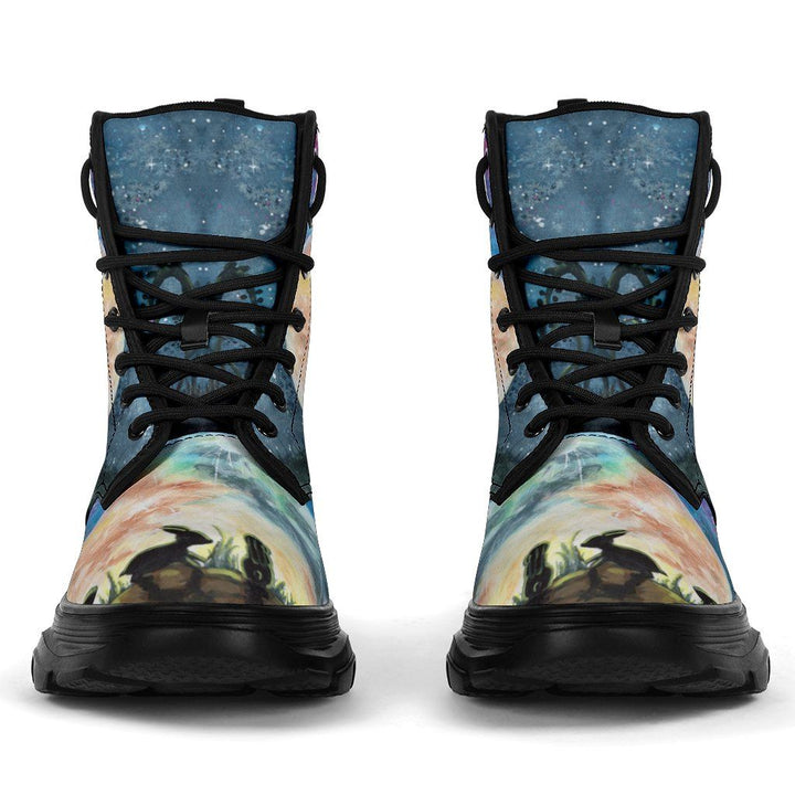 Rabbit Moon Chunky Boots