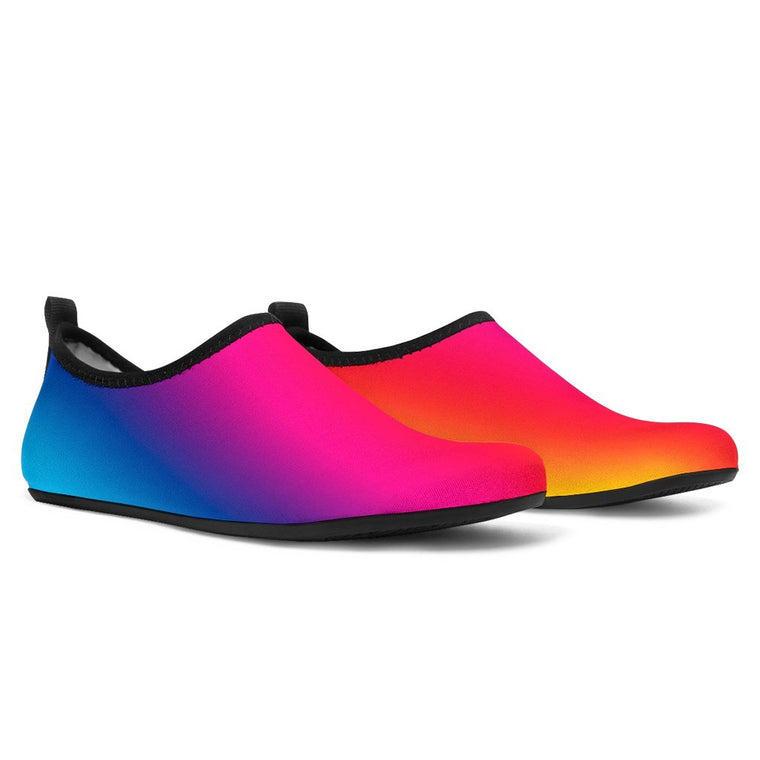 Rainbow Aqua Shoes