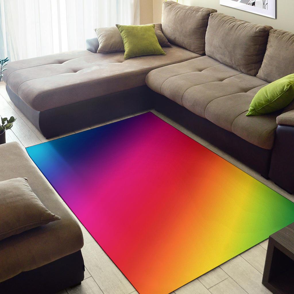 Rainbow Area Rug
