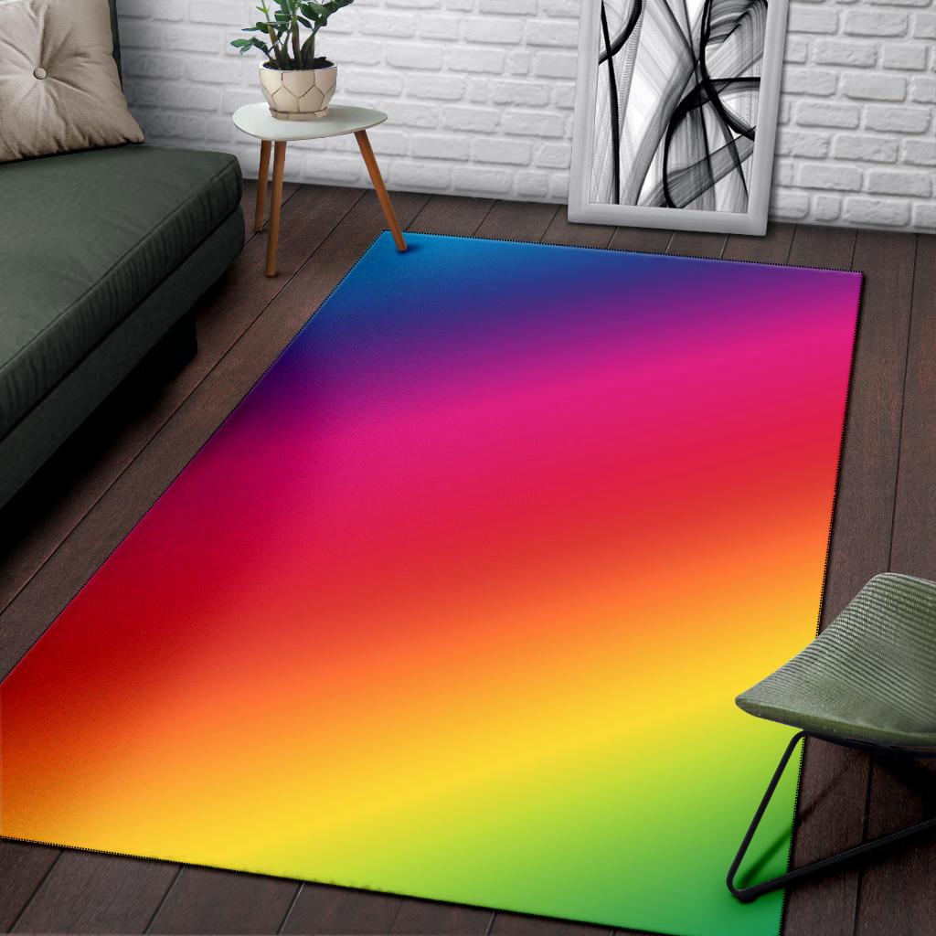 Rainbow Area Rug