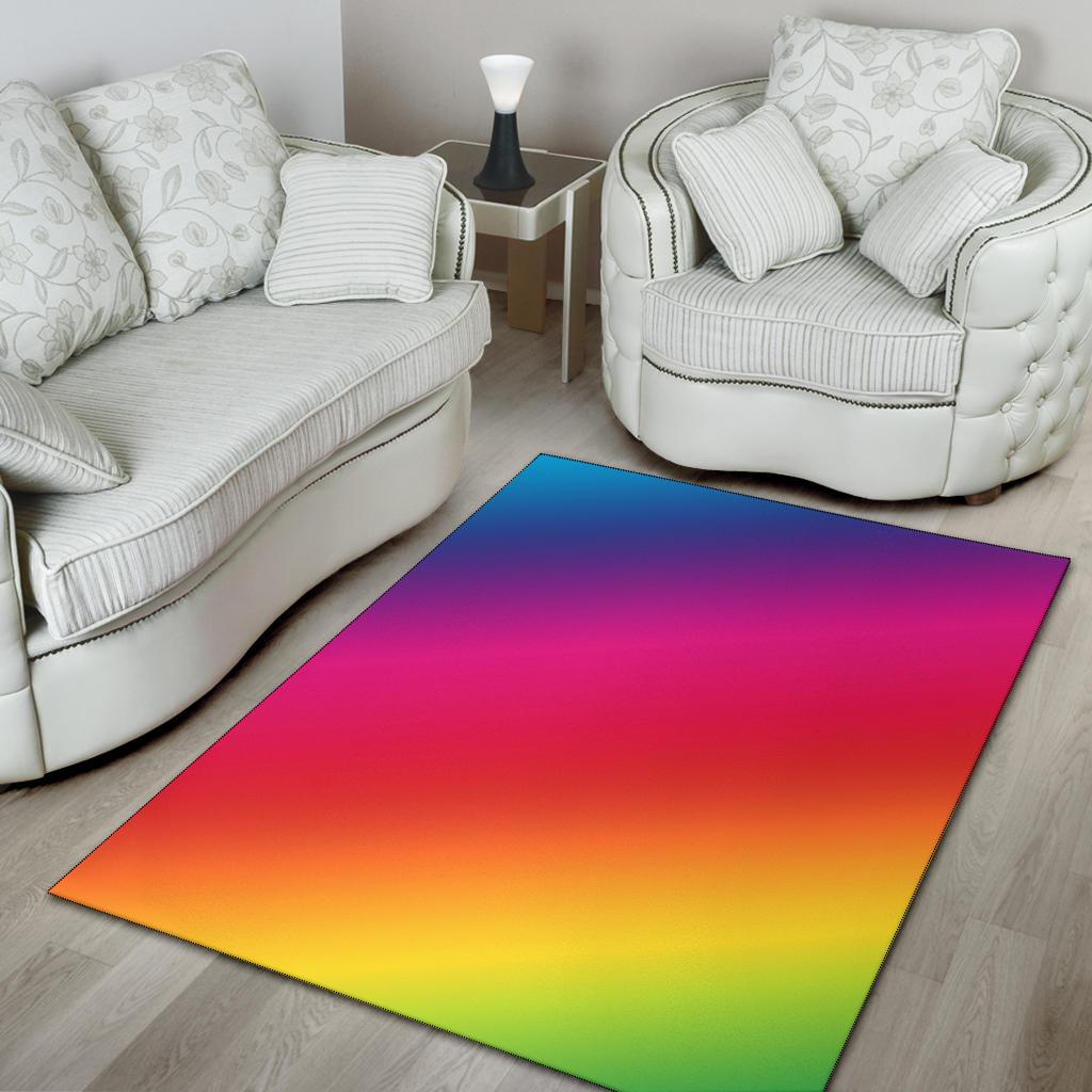 Rainbow Area Rug