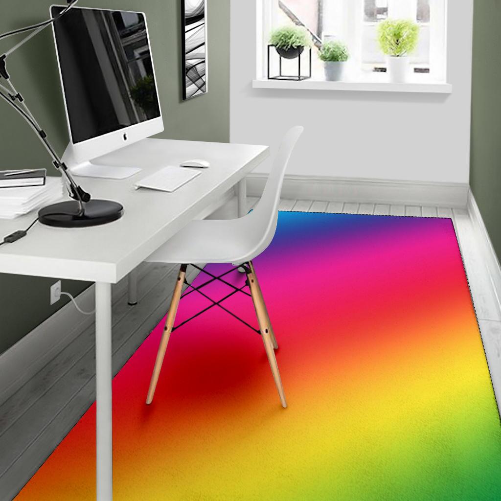 Rainbow Area Rug