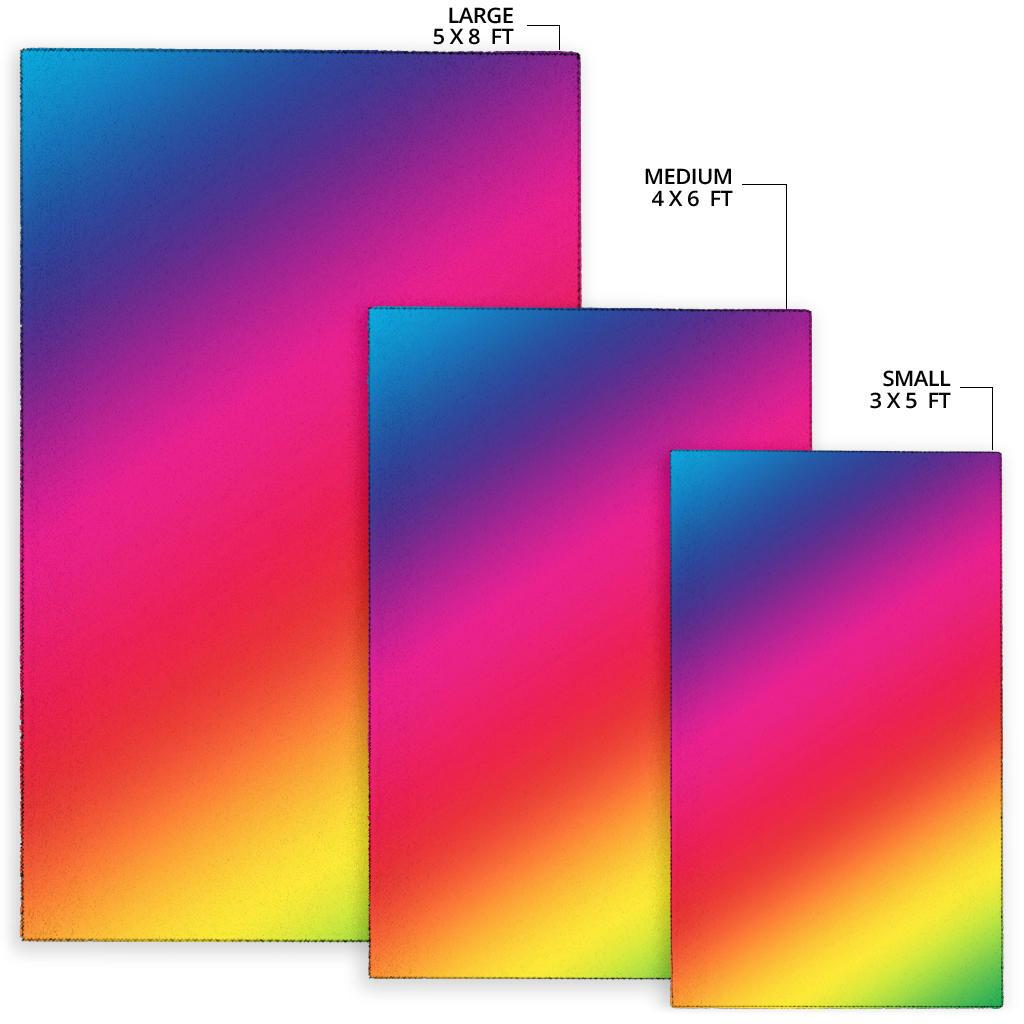 Rainbow Area Rug