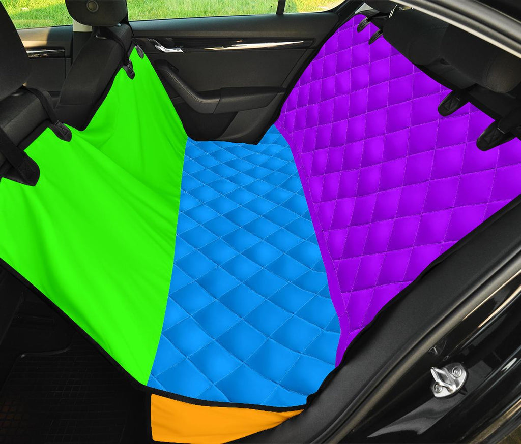 Rainbow Pet Car Seat Covers