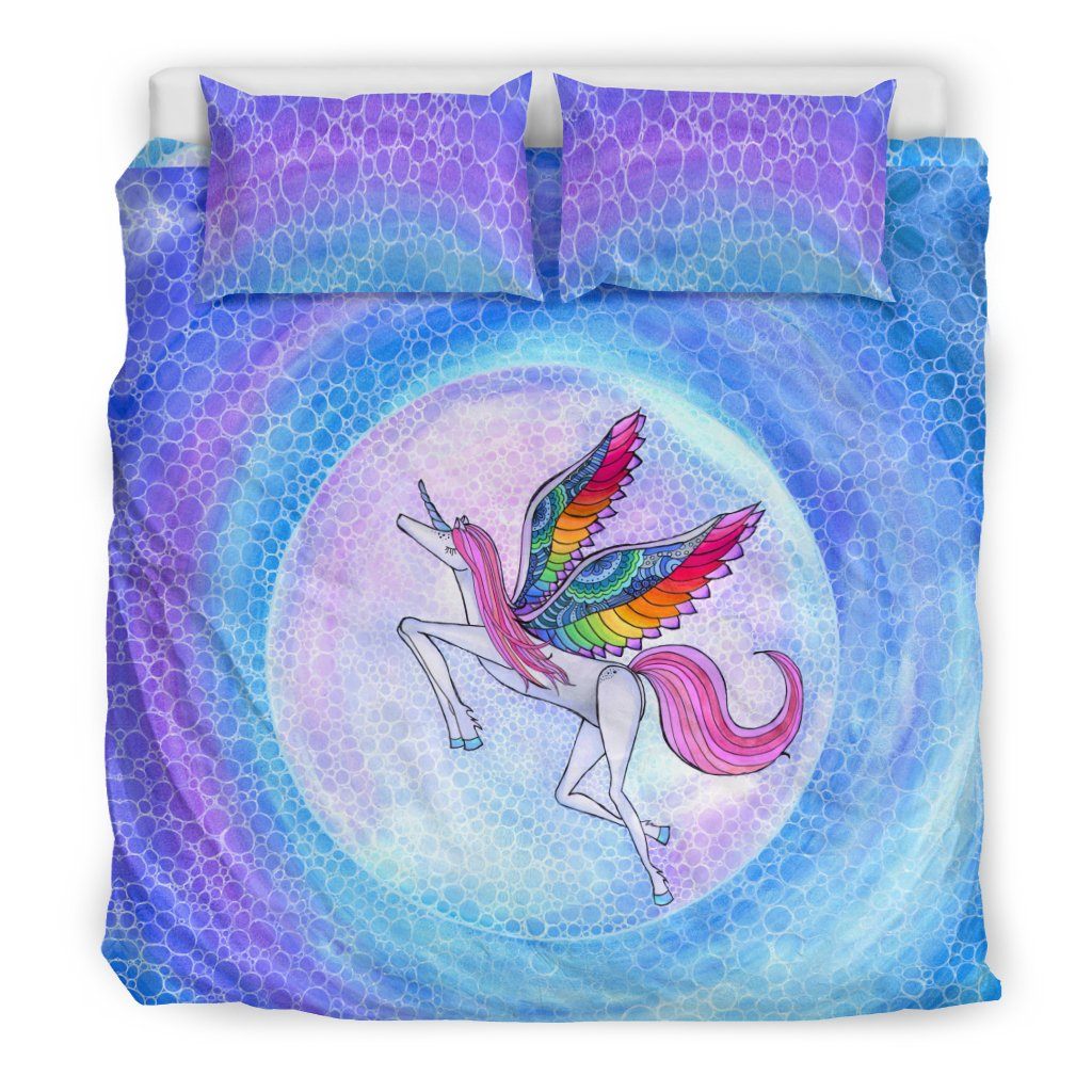 Rainbow Unicorn Bedding Set