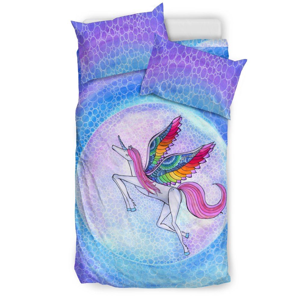 Rainbow Unicorn Bedding Set