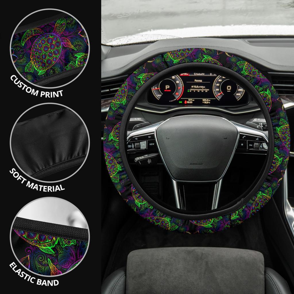 Sea Turtle Steering Wheel Cover