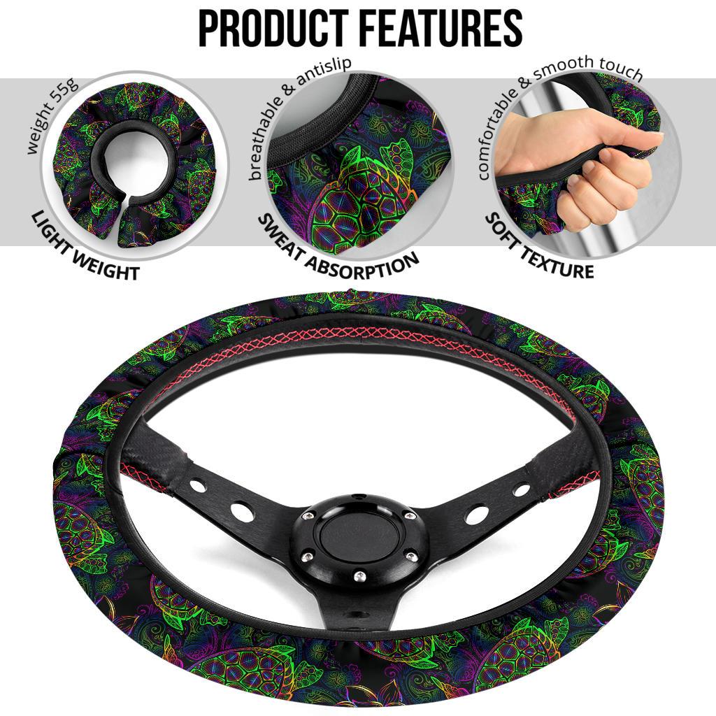 Sea Turtle Steering Wheel Cover