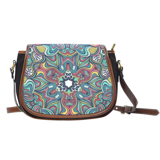 Shape Of Life Saddle Bag