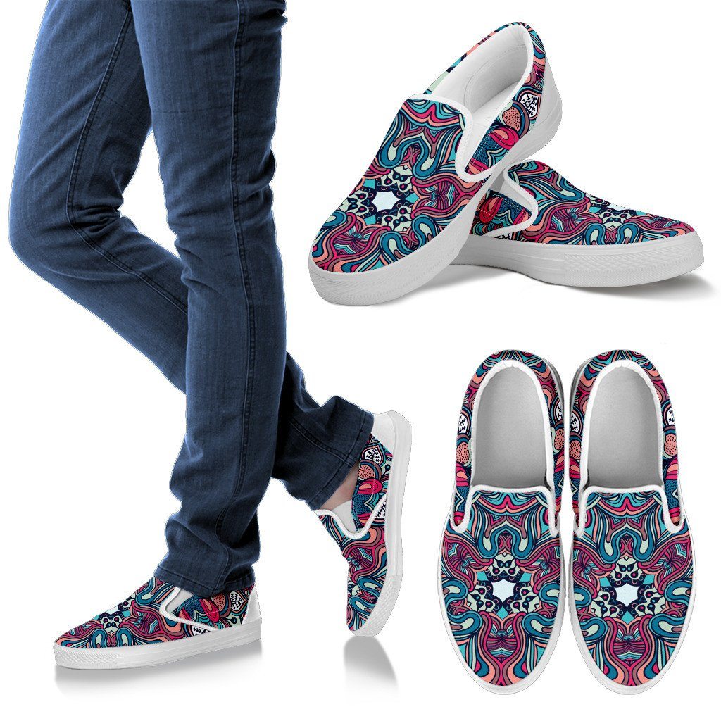 Shape Of Life Slip Ons