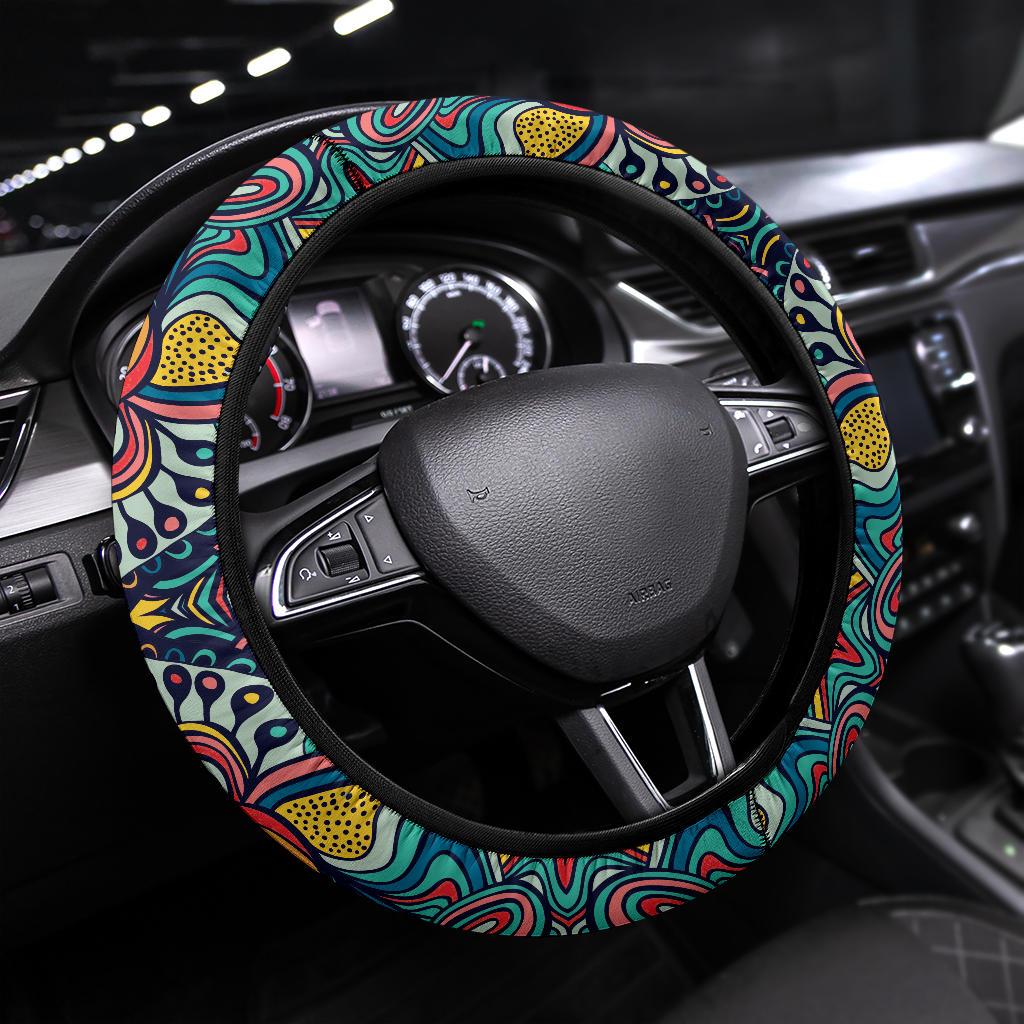 Shapes Steering Wheel Cover