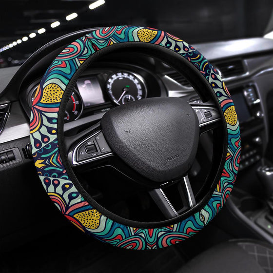 Shapes Steering Wheel Cover