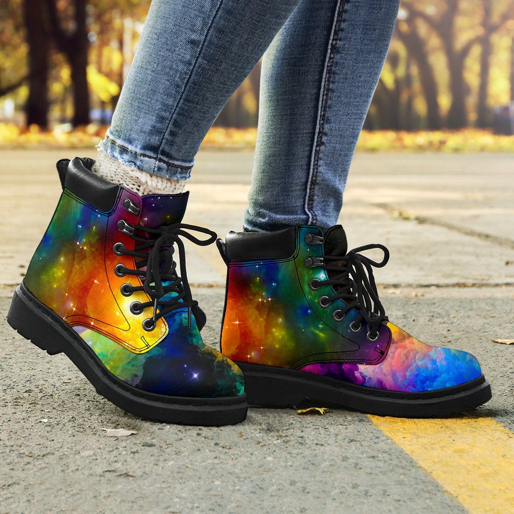 Shoes - Colorful Galaxy All Weather Boots