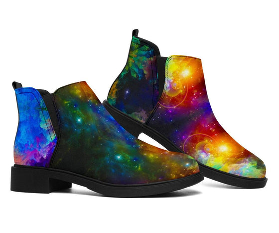 Colorful Galaxy Fashion Boots