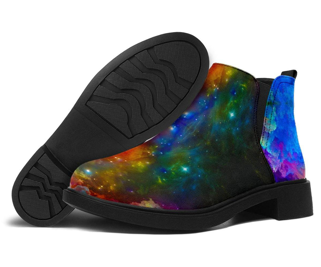 Colorful Galaxy Fashion Boots