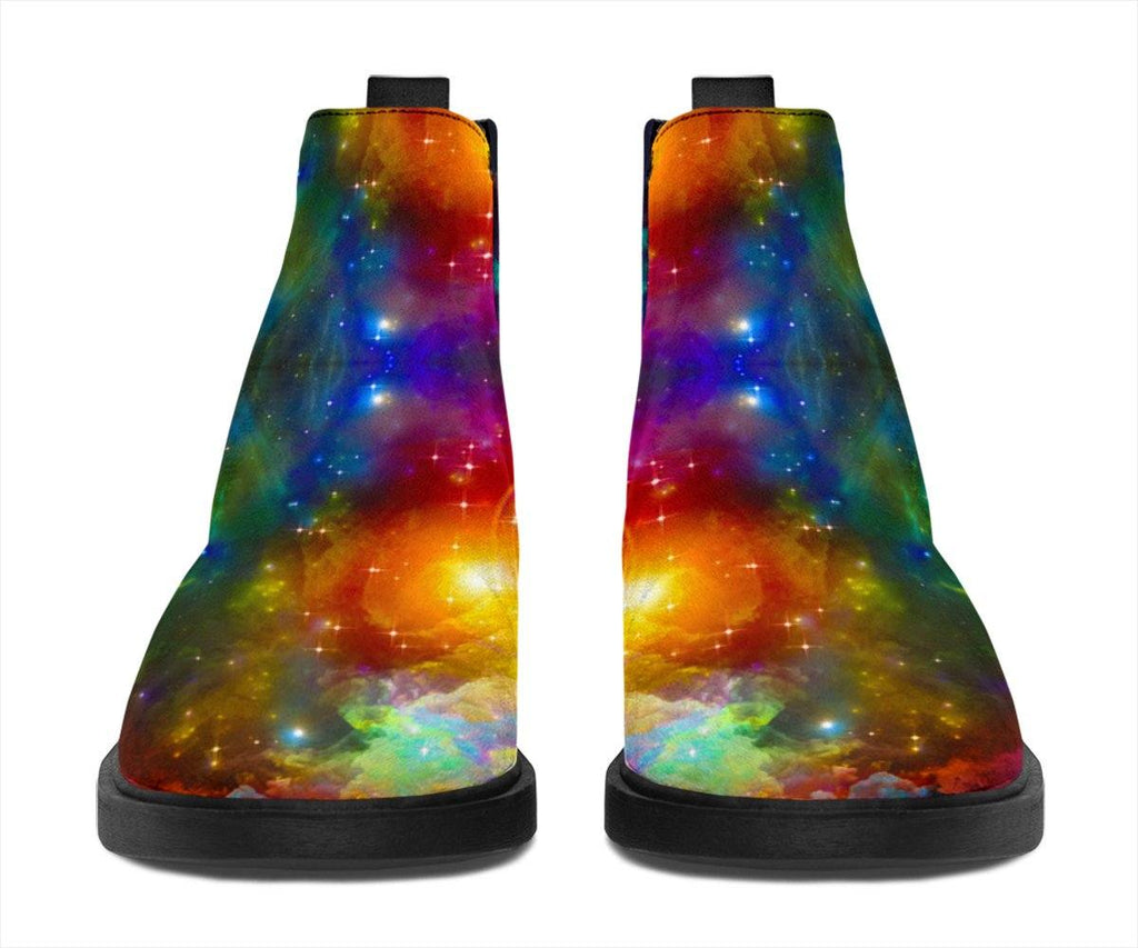 Colorful Galaxy Fashion Boots