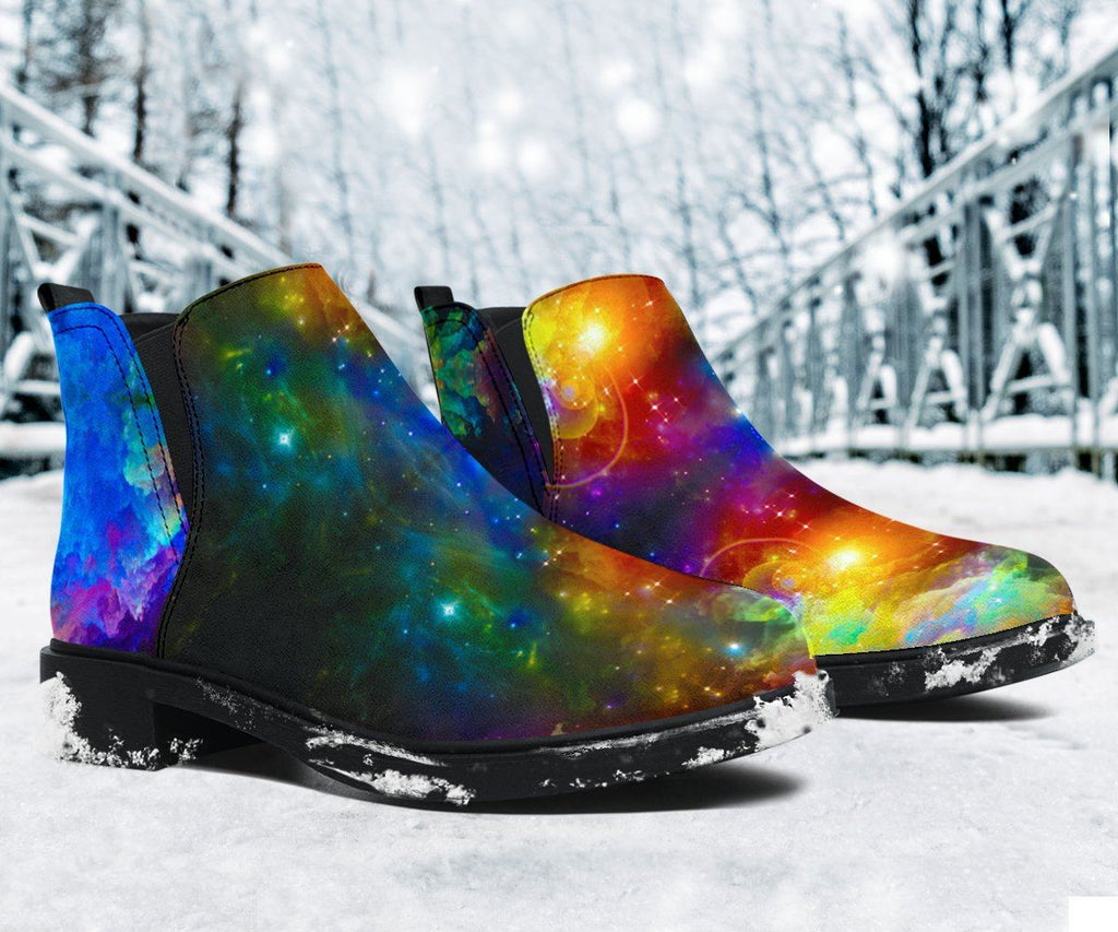 Colorful Galaxy Fashion Boots