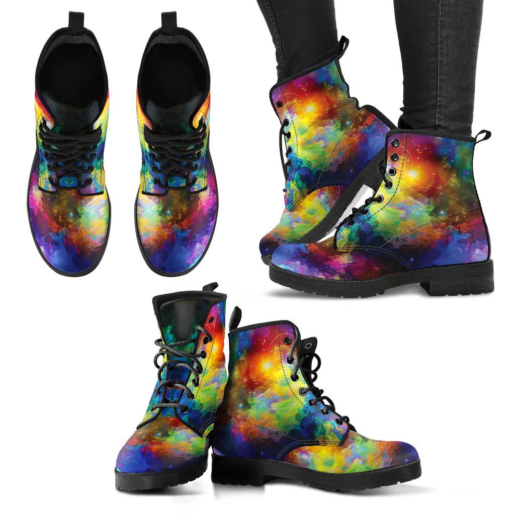 Shoes - Colorful Universe Boots