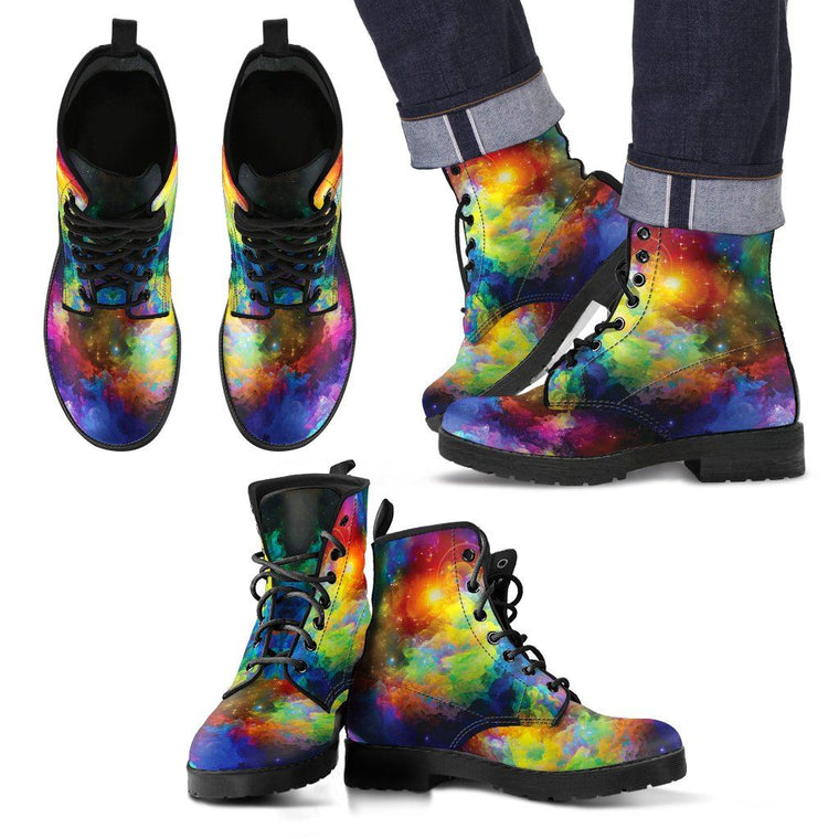 Shoes - Colorful Universe Men's Boots