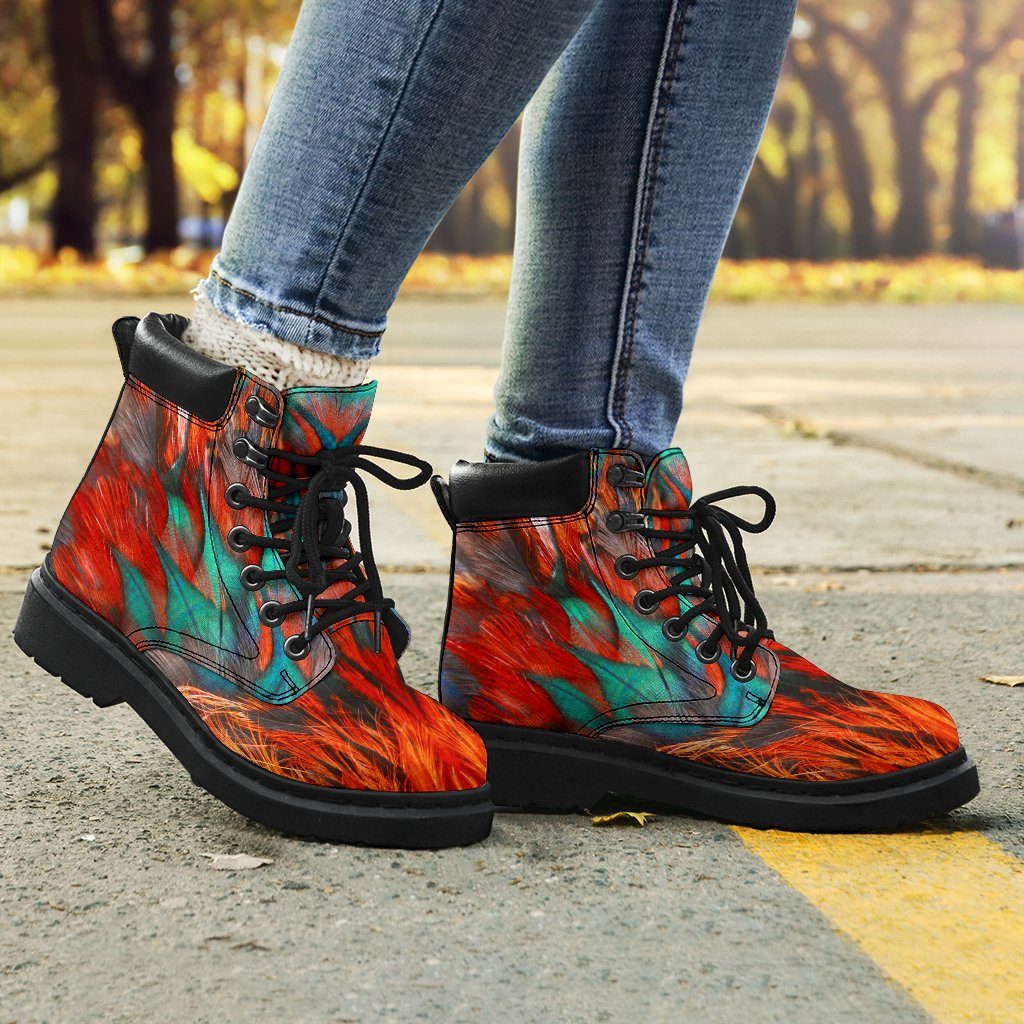 Shoes - Flame Feathers All Weather Boots