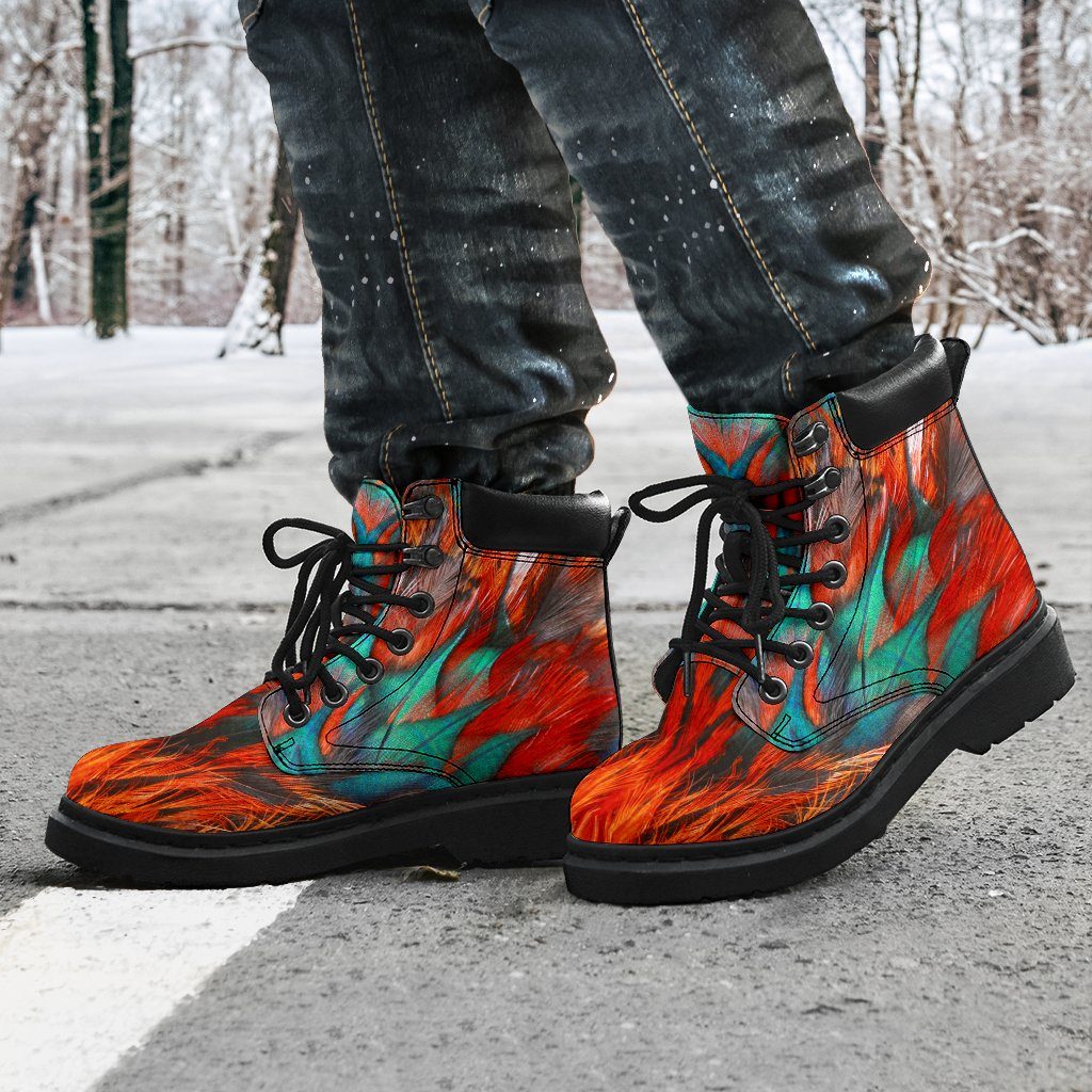 Shoes - Flame Feathers All Weather Boots