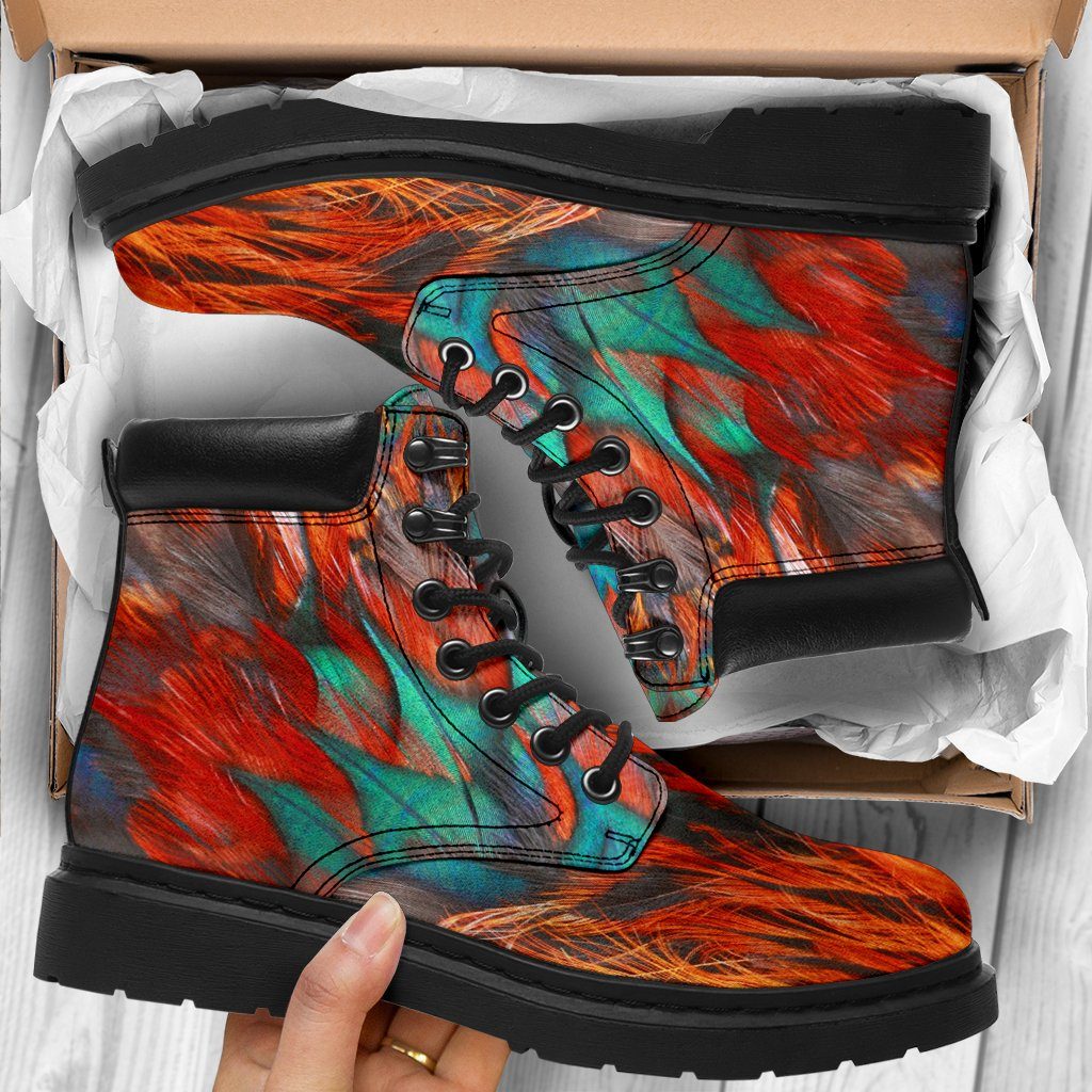 Shoes - Flame Feathers All Weather Boots