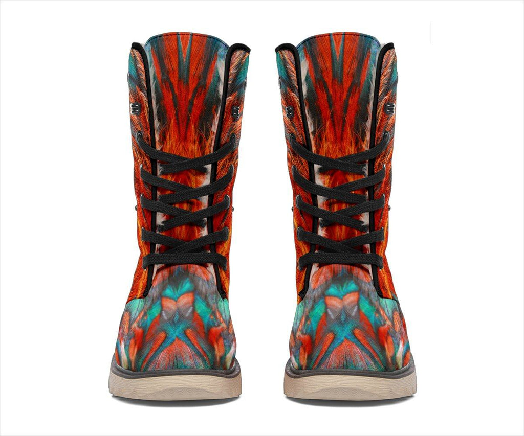 Flame Feathers Polar Boots