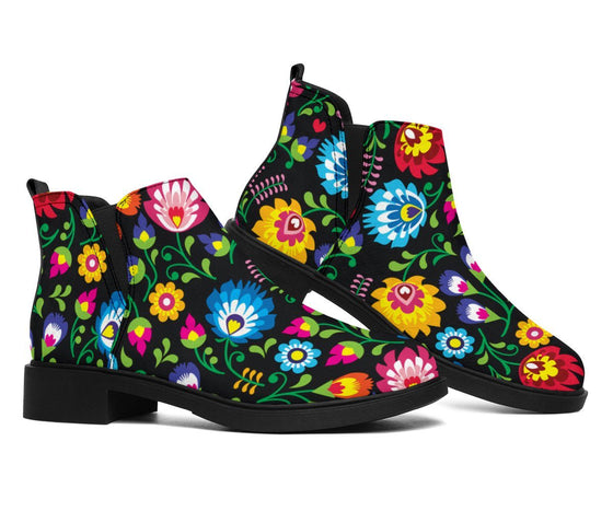 Floral Fashion Boots