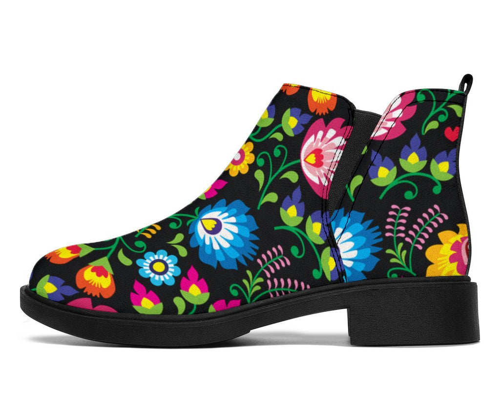 Floral Fashion Boots