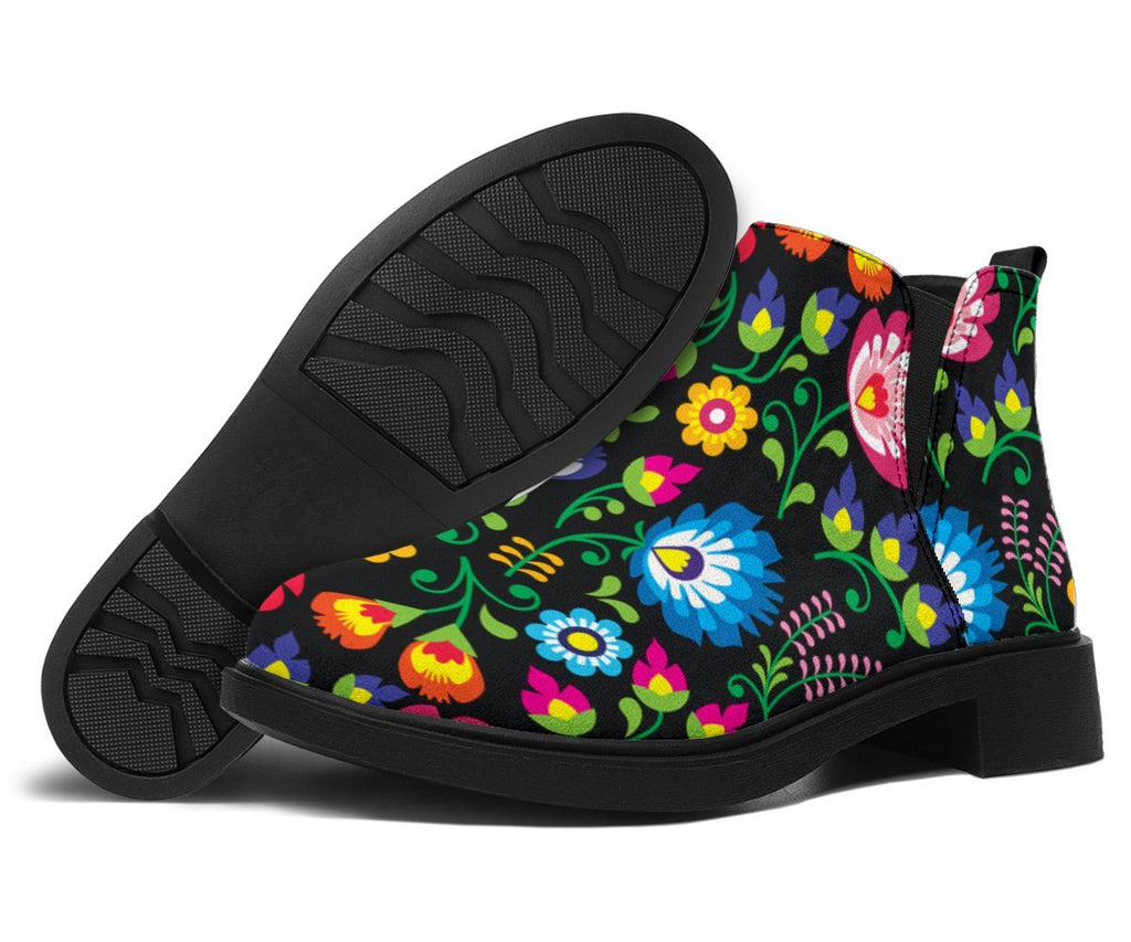 Floral Fashion Boots