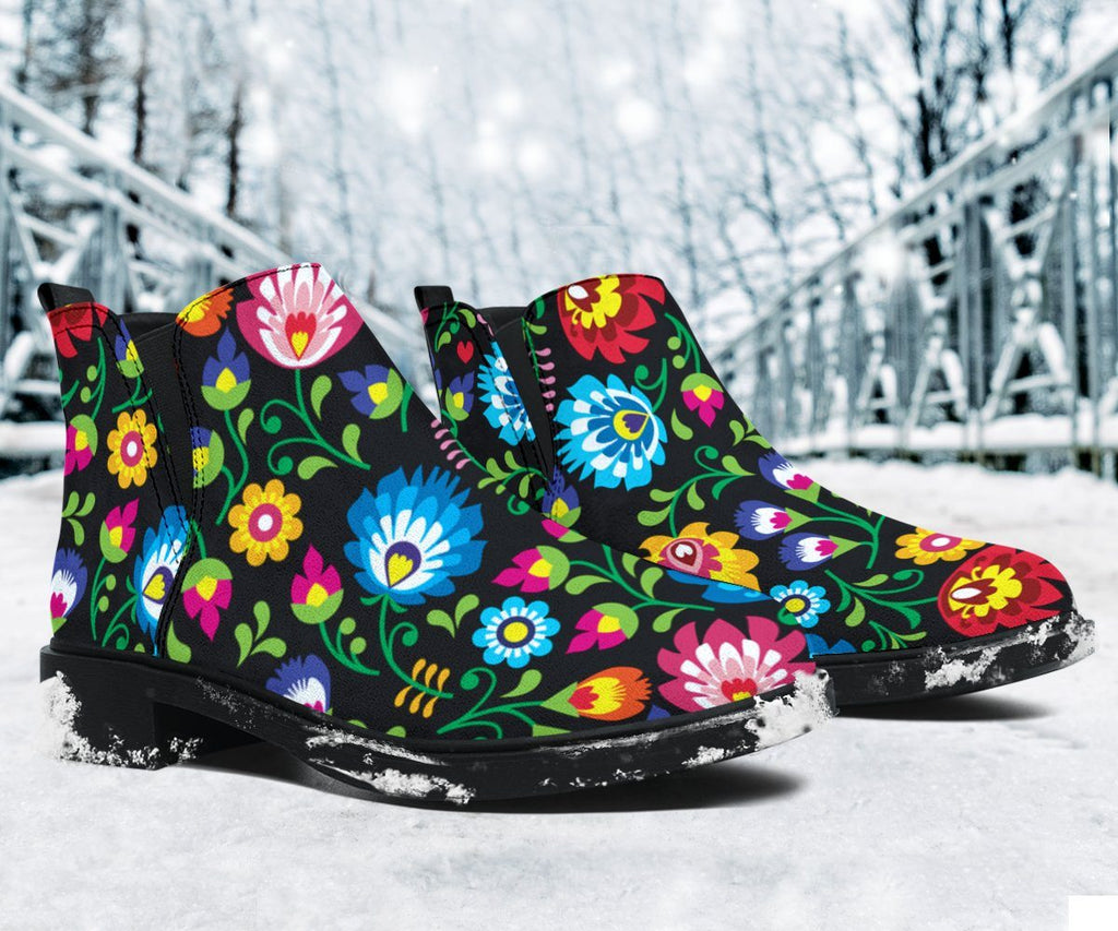 Floral Fashion Boots