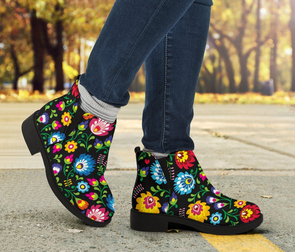 Floral Fashion Boots