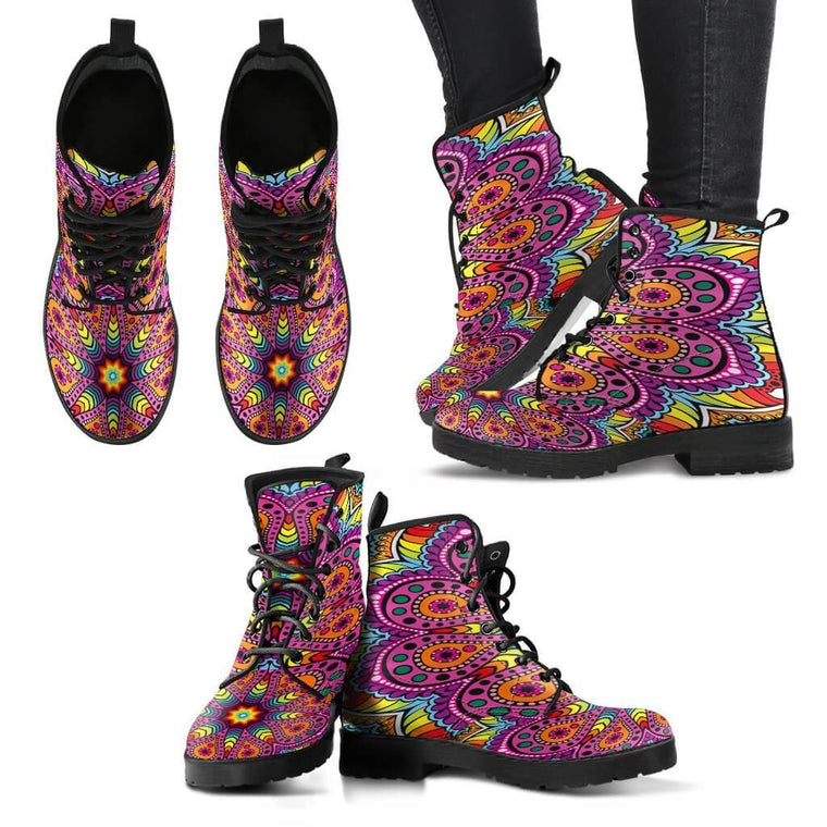 Shoes - Joy Of Life Mandala Boots