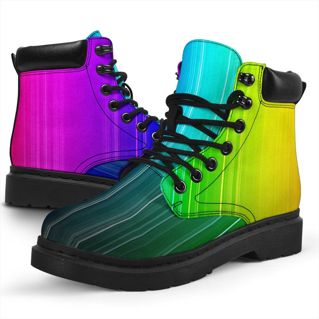 Rainbow Rush all weather boots