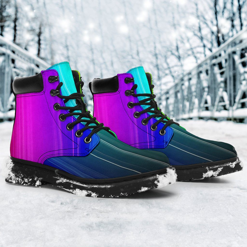 Rainbow Rush all weather boots