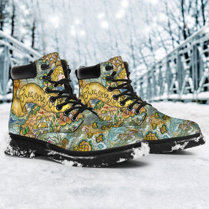 Shoes - Treasure Map All Weather Boots